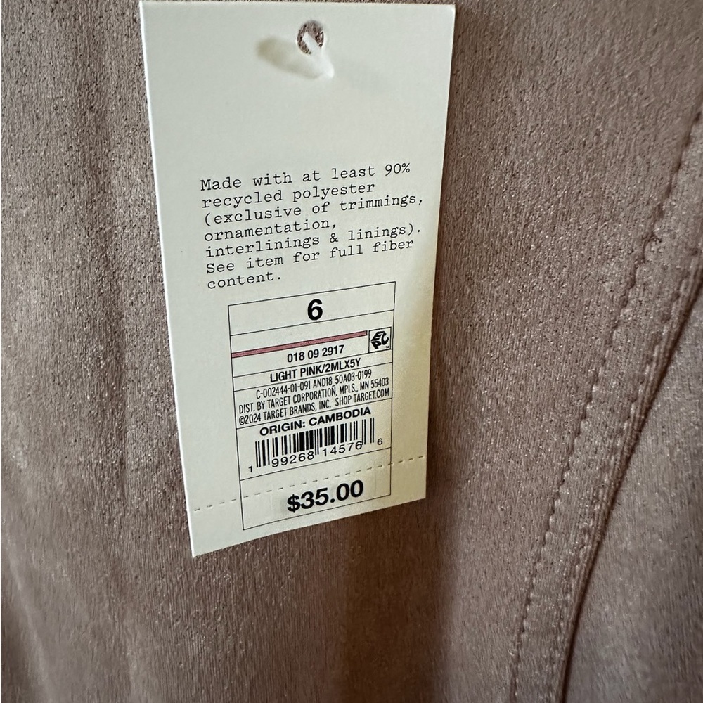 a new day Taupe Faux Suede Mini Dress - Picture 3 of 5